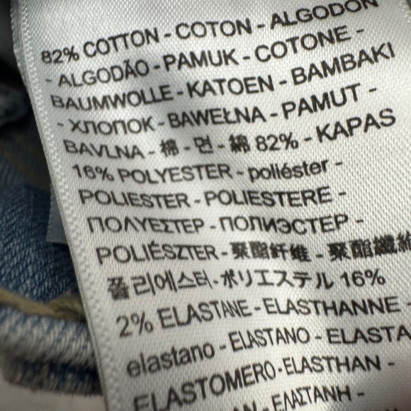 Levi's 721 High Rise Skinny Filiforme Jeans - Picture 6 of 8